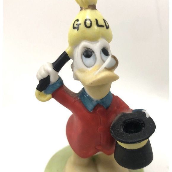 Vintage 1987/88 Disney Collection Pinocchio/Scrooge Porcelain Figurine‎ 3" Cake - Picture 6 of 8